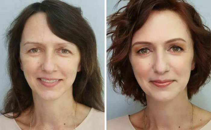 A Makeup Artist And Hairstylist Post 30 Before-And-After Shots Of Clients Who Told Them To "Do Something" (New Pics)