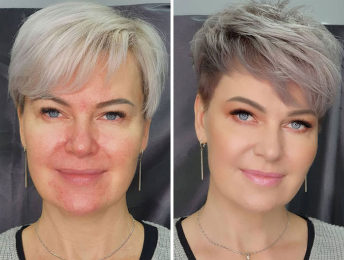 A Makeup Artist And Hairstylist Post 30 Before-And-After Shots Of Clients Who Told Them To "Do Something" (New Pics)