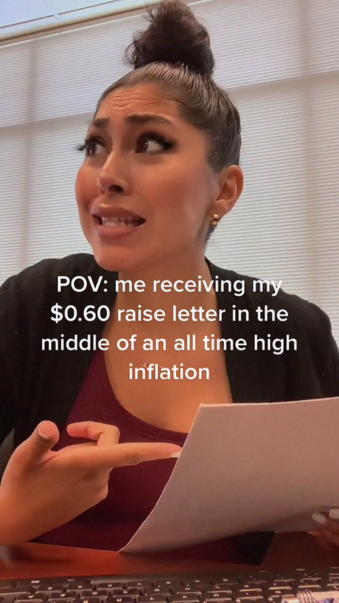"We’re Not Gonna Get A Raise?": 7-Year Employee Is Furious That She Got A 60-Cent Raise "We’re Not Gonna Get A Raise?": 7-Year Employee Is Furious That She Got A 60-Cent Raise