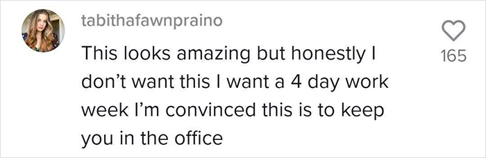 "It&rsquo;s A Trick To Keep You At Work 24/7": Worker Tries To Flex With 'Cool Perks' Her Tech Company Provides, Doesn't Get Jealous Response She Expected