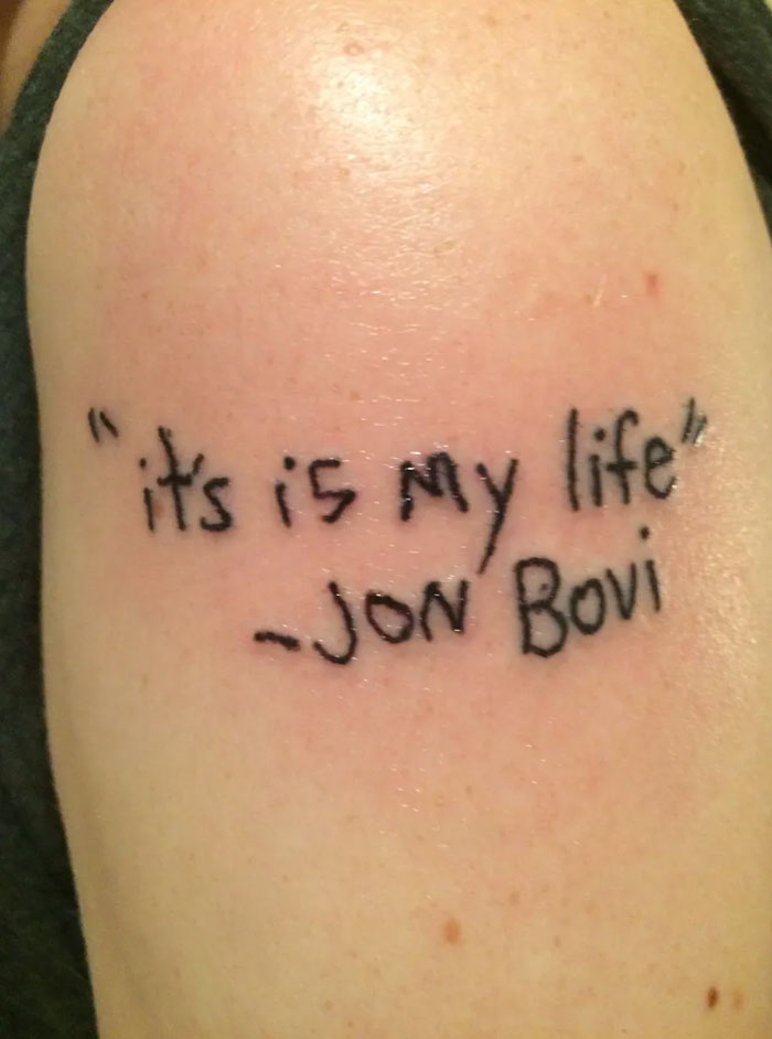 "Tattoo Fails": 50 Times People Didn’t Even Realize How Bad Their Tattoos Were