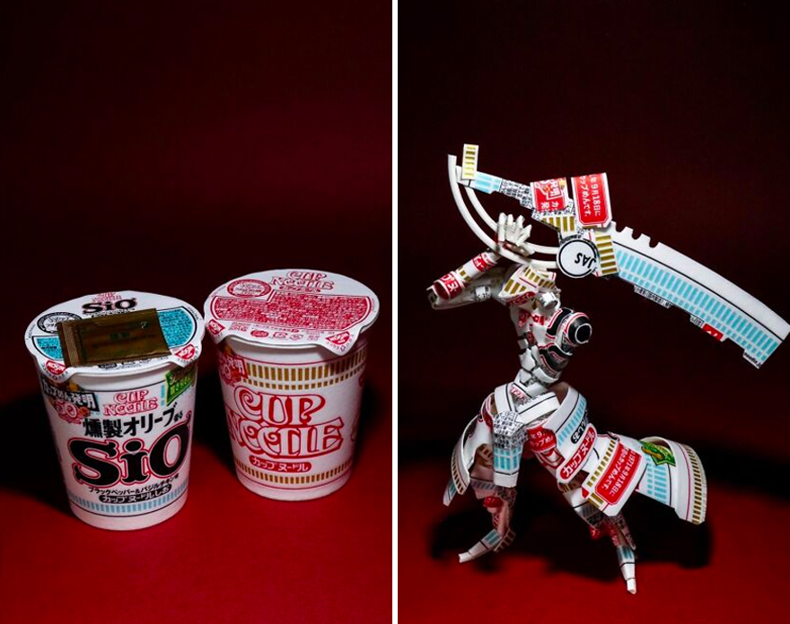 A Japanese Artist Gives Food Packages A Second Life By Turning Them Into Works Of Art (20 New Pics)