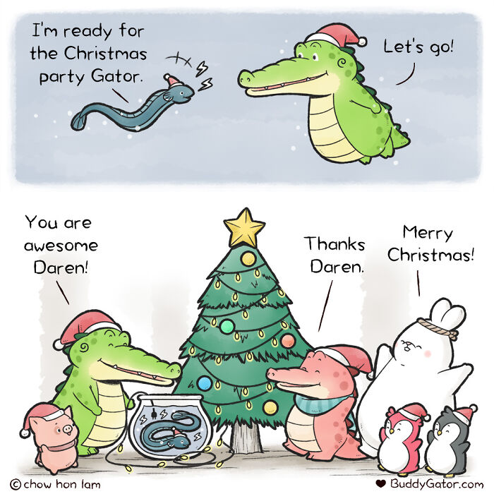 My 20 Comics About Adorable Animals Spreading The Good Vibes Around