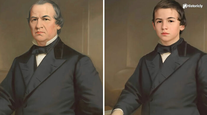 Andrew Johnson reimaginado como un niño