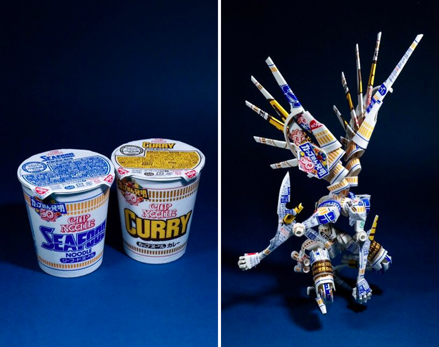 A Japanese Artist Gives Food Packages A Second Life By Turning Them Into Works Of Art (20 New Pics)
