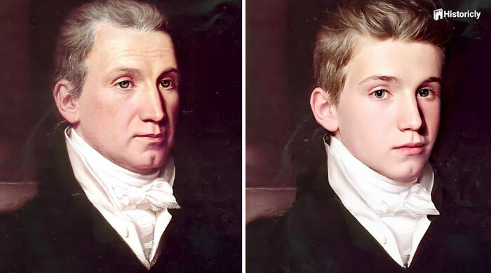 James Monroe reimaginado como un adolescente