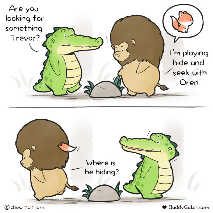 My 20 Comics About Adorable Animals Spreading The Good Vibes Around