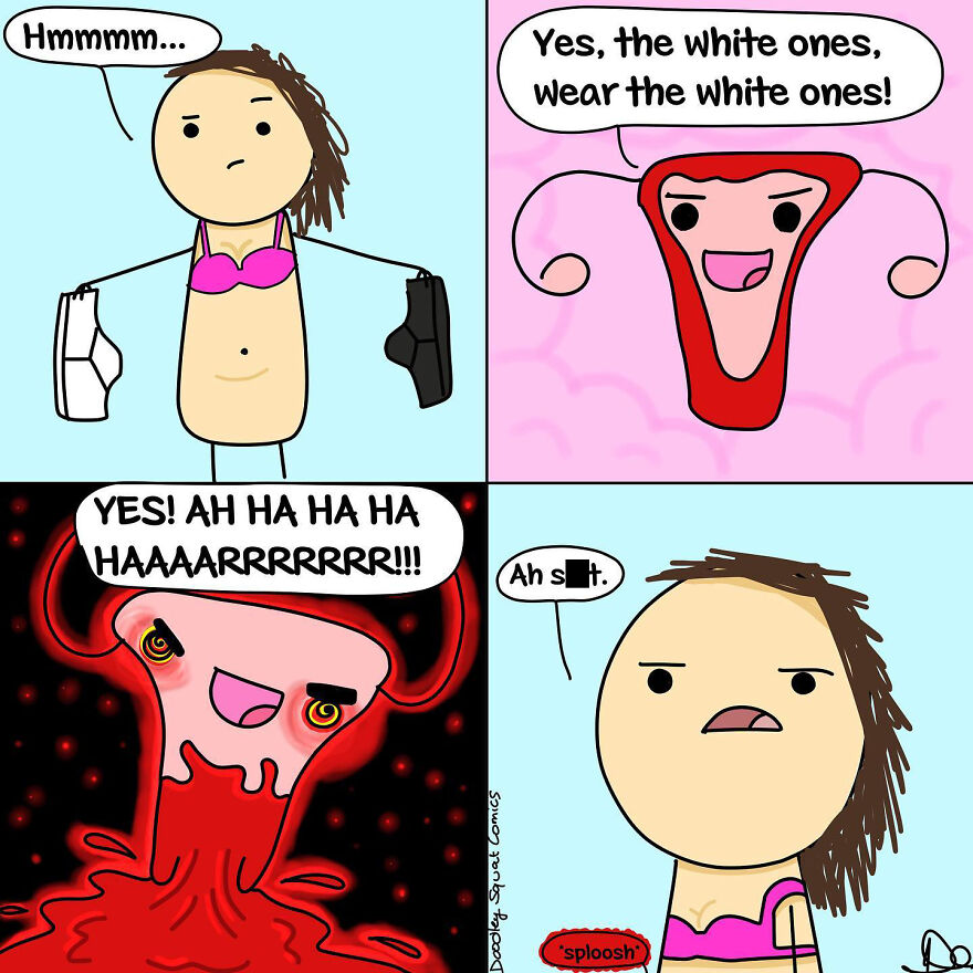 New Witty Comics From The Australian Artist That Every Woman Can Relate To