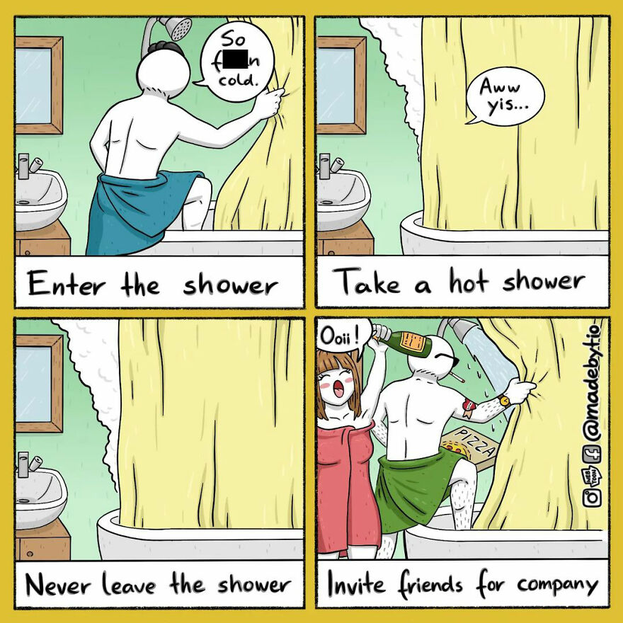 Artist’s New Hilarious Comics About The Absurdity Of Our Lives (27 Comics)