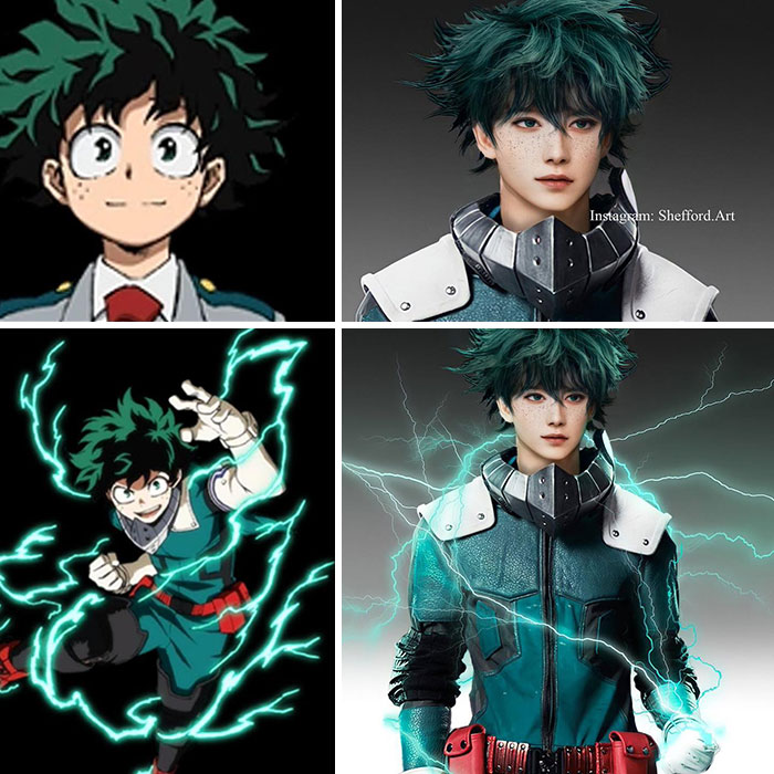 Izuku Midoriya (Deku) From My Hero Academia