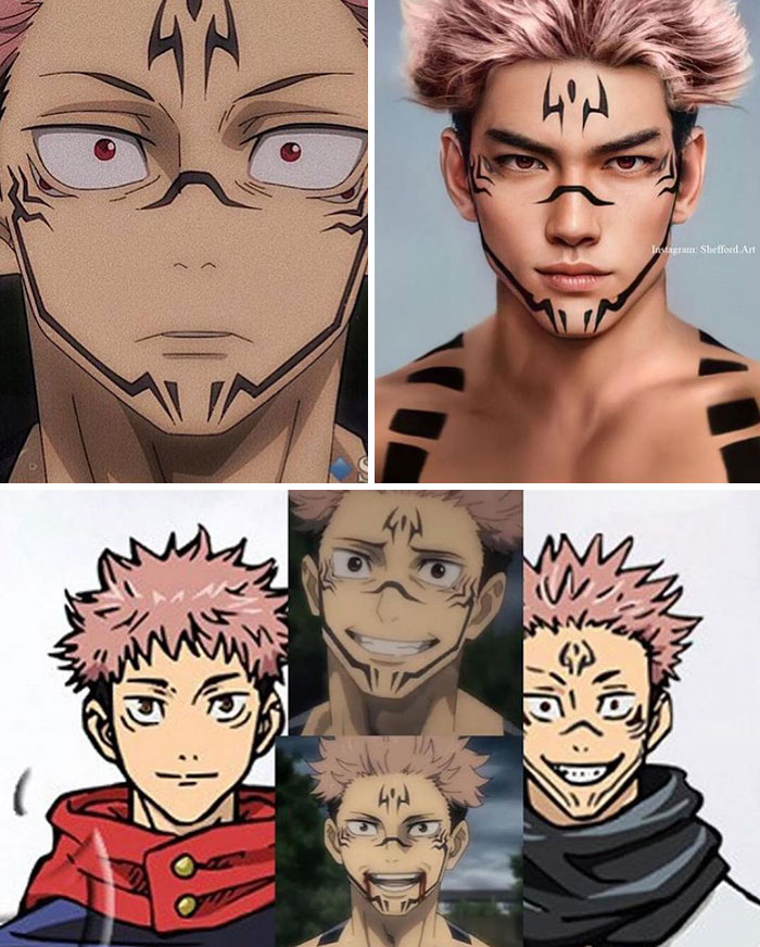 Ryomen Sukuna From Jujutsu Kaisen