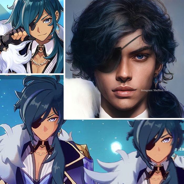 Kaeya Alberich From Genshin Impact