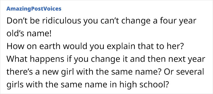 &ldquo;I Love Her Name But HATE It&rsquo;s So Common Now&rdquo;: Mom Asks If She's Being Unreasonable For Wanting To Change Her 4-Year-Old&rsquo;s Name