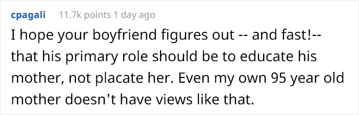 Woman Asks If She Was Wrong To Make Boyfriend's Mom Cry After She Gave Her Son A Paternity Gift