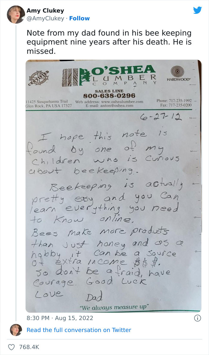 Father Of 6 Hides A Note For His Kids Shortly Before Passing, They Find It 9 Years Later, And It's The Most &lsquo;Dad&rsquo; Thing Ever