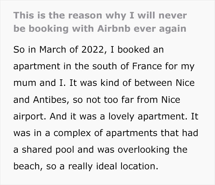 “Why I’m Never Using Airbnb Ever Again”: TikToker Goes Viral After Explaining How The Company Ruined Her Trip To France - 3
