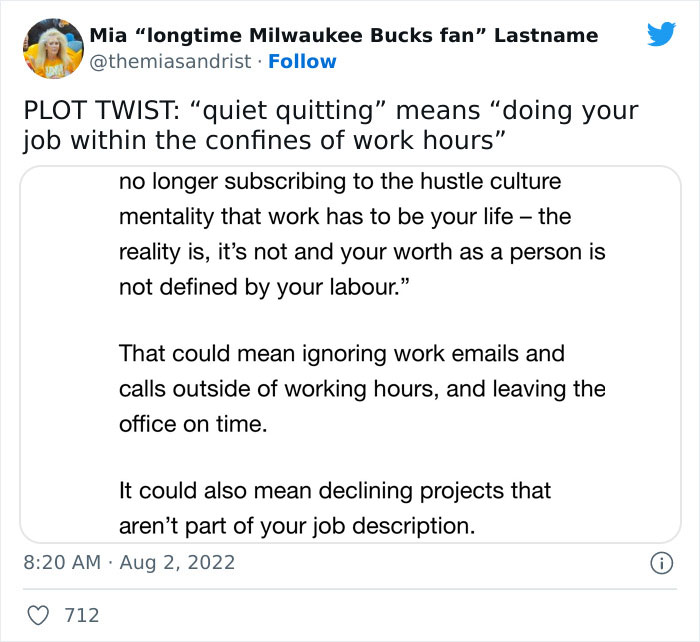 Employees Stop Going Above And Beyond At Work And Join "Quiet Quitting" Trend, But Bosses Are Not Happy Employees Stop Going Above And Beyond At Work And Join "Quiet Quitting" Trend, But Bosses Are Not Happy