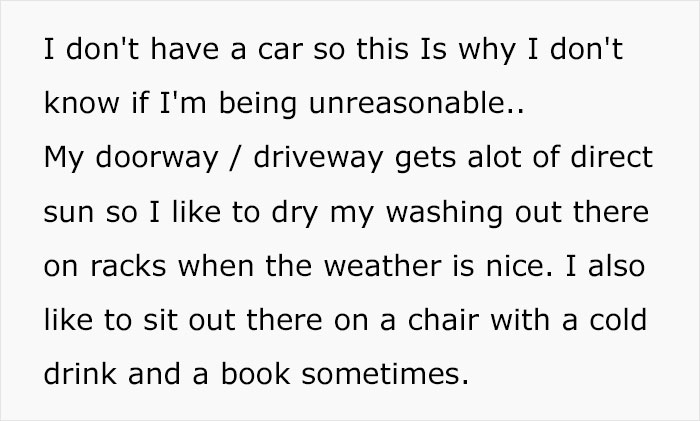 &ldquo;I Can&rsquo;t Sit Out And Enjoy The Sun&rdquo;: Woman Is Fed Up With Neighbors Who Park In Her Driveway Without Permission