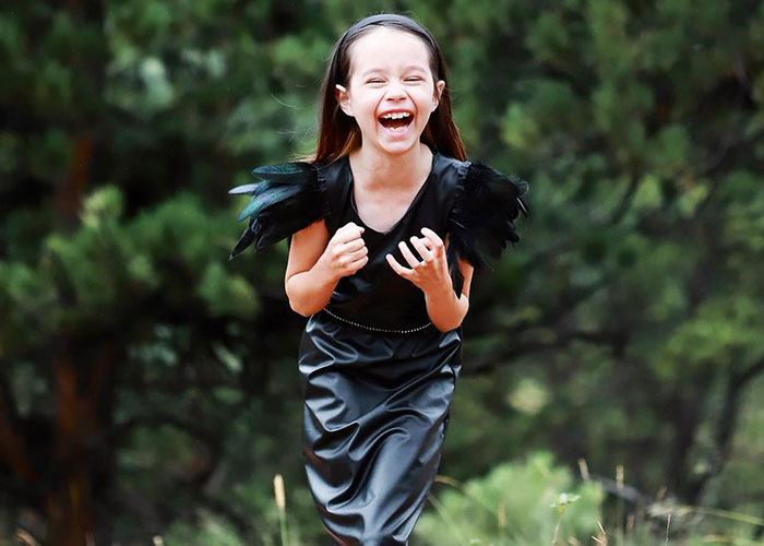 Talented 9-Year-Old Sews Incredible Outfits, Capturing The Attention Of Vera Wang