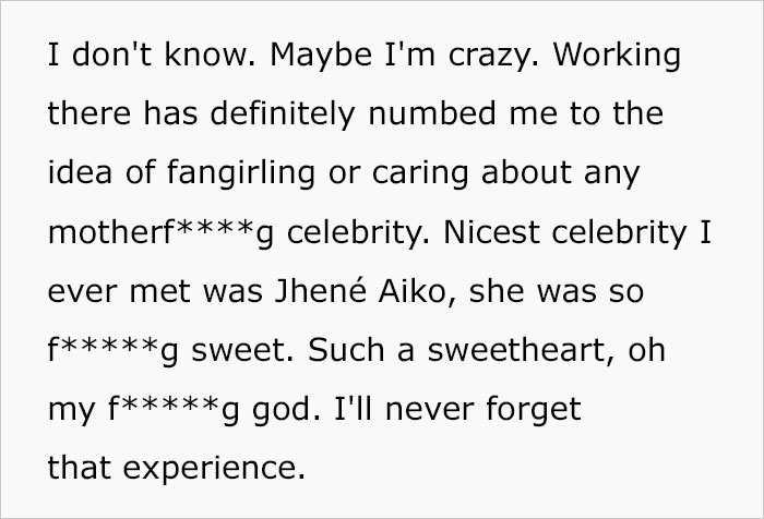 Woman Who Worked As A Server At A Fancy Steakhouse Shared Her Encounters With Entitled Celebrities, Goes Viral