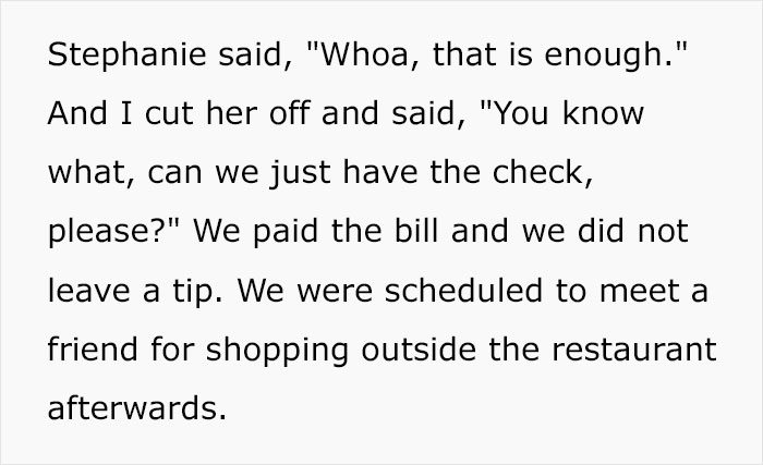 Plus-Size Woman Left In Shock After Waiter Fat-Shames Her So Outrageously, Other People Can't Even Believe It - 16