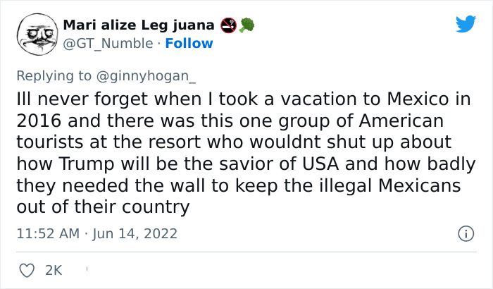 People Frustrated With American Tourists Share 22 Stories About Them Being Oblivious To The Fact That They're Foreigners - 12