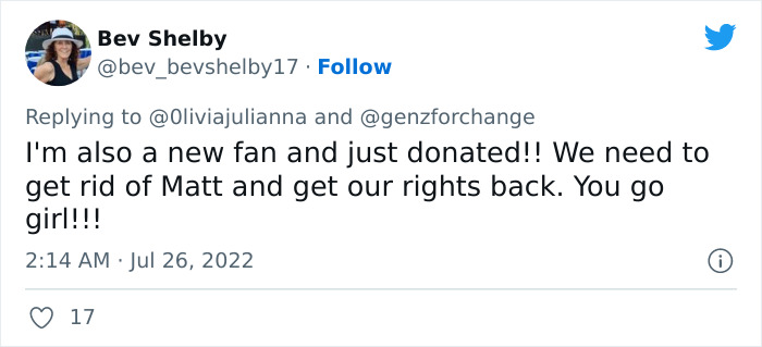 This 19 Y.O. Woman Who Gets Publicly Shamed By Congressman Matt Gaetz Uses The Attention To Raise $2.2M In Abortion Funds