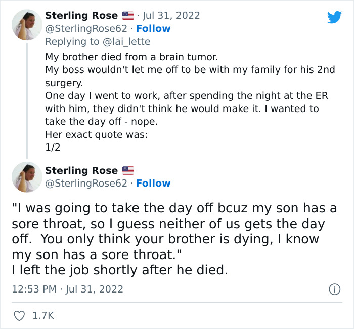 Boss Asks Employee To Change The Date Of Putting Down Her Dog So She Can Work, She Hands In Two Weeks' Notice Instead