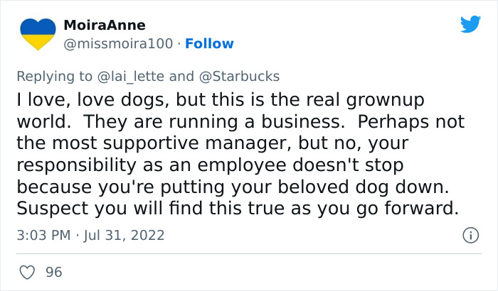 Boss Asks Employee To Change The Date Of Putting Down Her Dog So She Can Work, She Hands In Two Weeks' Notice Instead