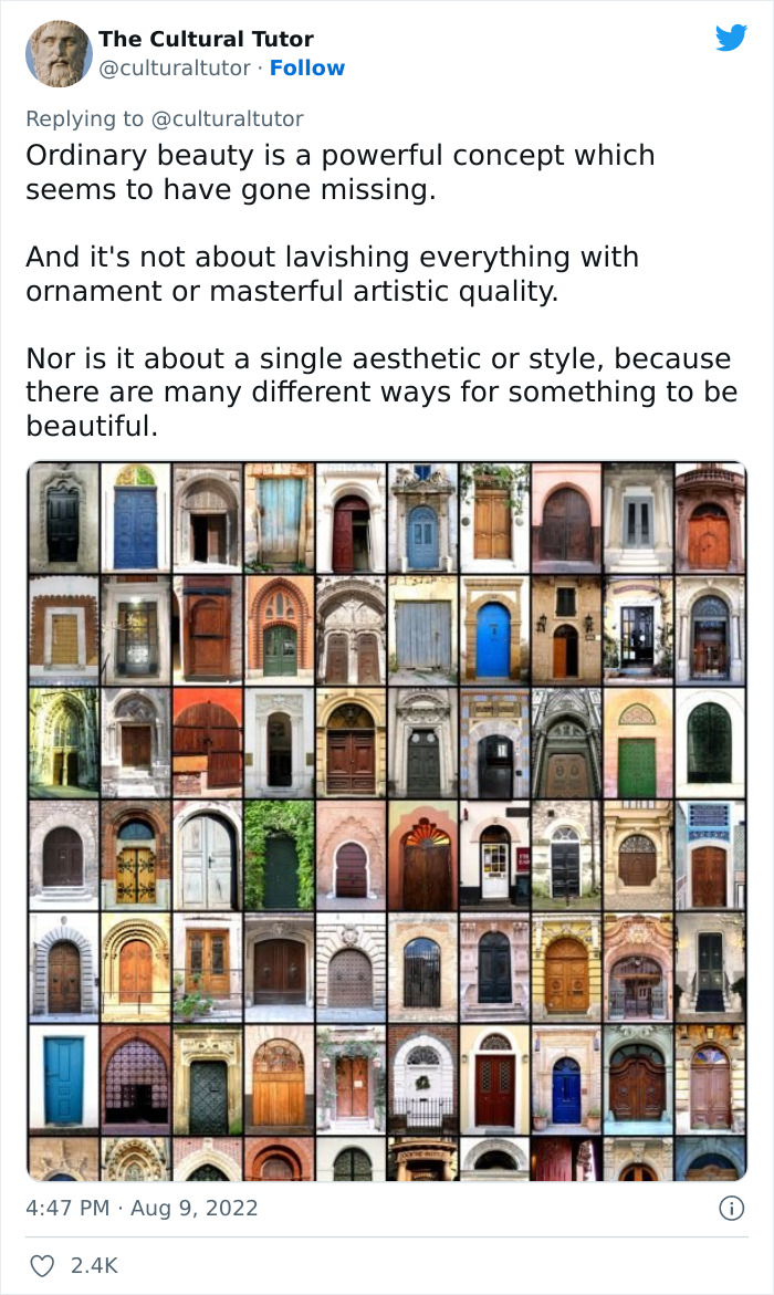 Twitter Account Explains How Beauty In Ordinary Things Is Good For Society, And The Viral Thread Is Eye-Opening - 2
