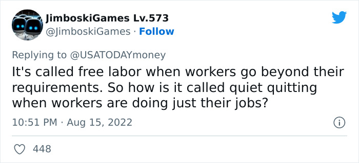 Employees Stop Going Above And Beyond At Work And Join "Quiet Quitting" Trend, But Bosses Are Not Happy Employees Stop Going Above And Beyond At Work And Join "Quiet Quitting" Trend, But Bosses Are Not Happy