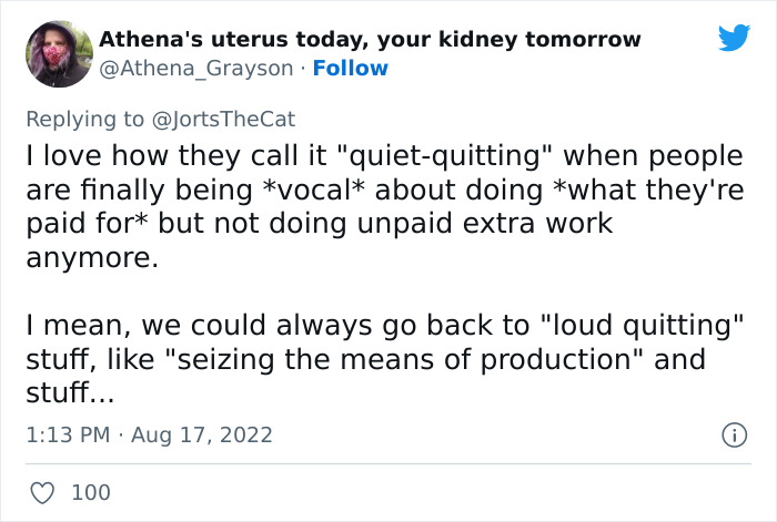 Employees Stop Going Above And Beyond At Work And Join "Quiet Quitting" Trend, But Bosses Are Not Happy Employees Stop Going Above And Beyond At Work And Join "Quiet Quitting" Trend, But Bosses Are Not Happy