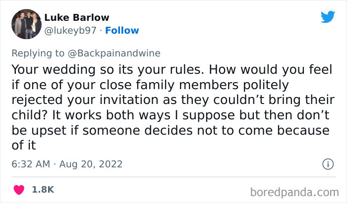 People Are Sharing Their Opinions On &ldquo;No Children&rdquo; Policy At Weddings, Heated Debate Ensues