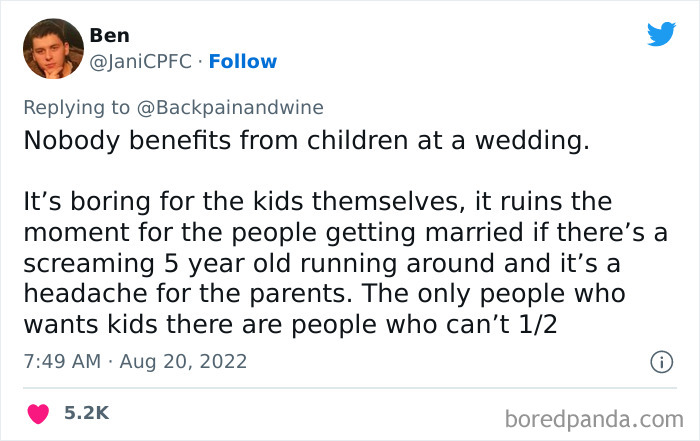 People Are Sharing Their Opinions On &ldquo;No Children&rdquo; Policy At Weddings, Heated Debate Ensues