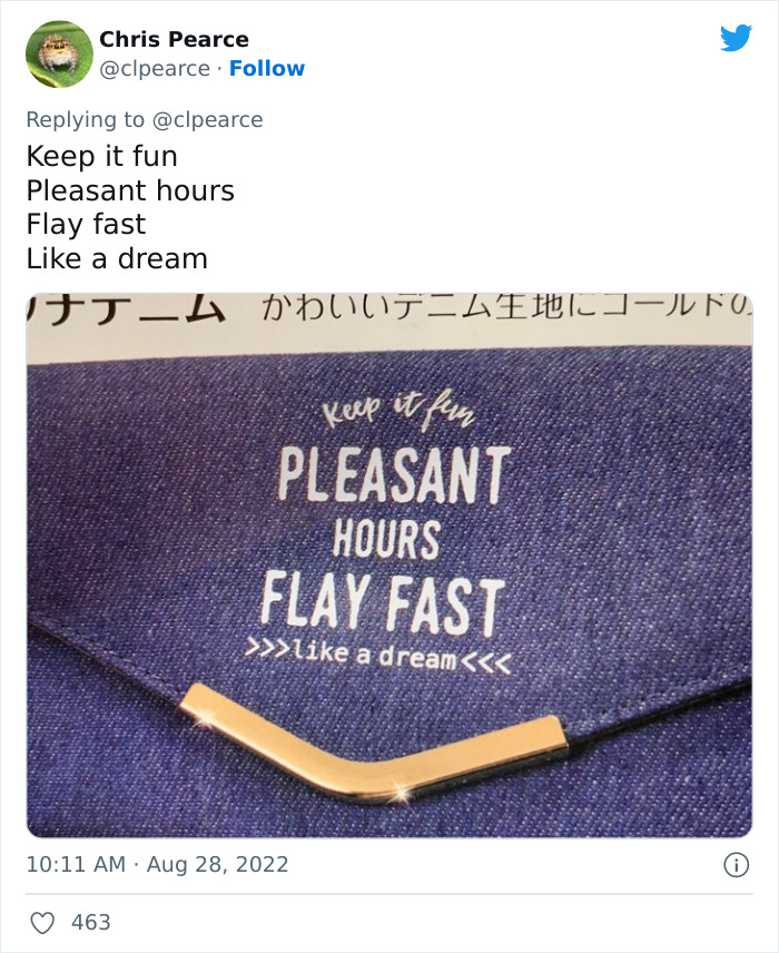 Guy Shares Hilariously Absurd English Quotes Found On Products In Japan Guy Shares Hilariously Absurd English Quotes Found On Products In Japan