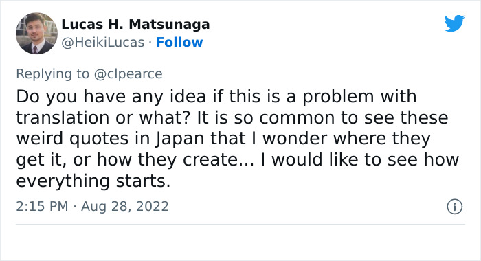 Guy Shares Hilariously Absurd English Quotes Found On Products In Japan Guy Shares Hilariously Absurd English Quotes Found On Products In Japan