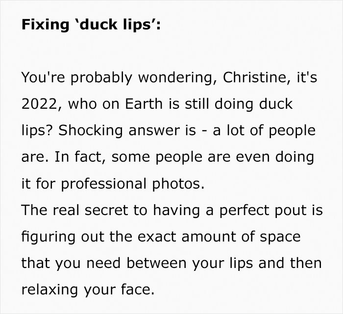 Woman Calls Out "Millennial Poses" That People Need To Stop Doing For Photos