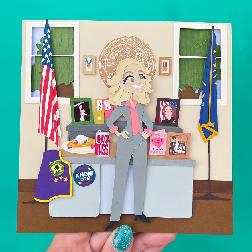 I Used Paper Art To Create The Characters Of Popular TV Shows (31 Pics)