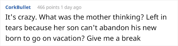 Woman Asks If She Was Wrong To Make Boyfriend's Mom Cry After She Gave Her Son A Paternity Gift