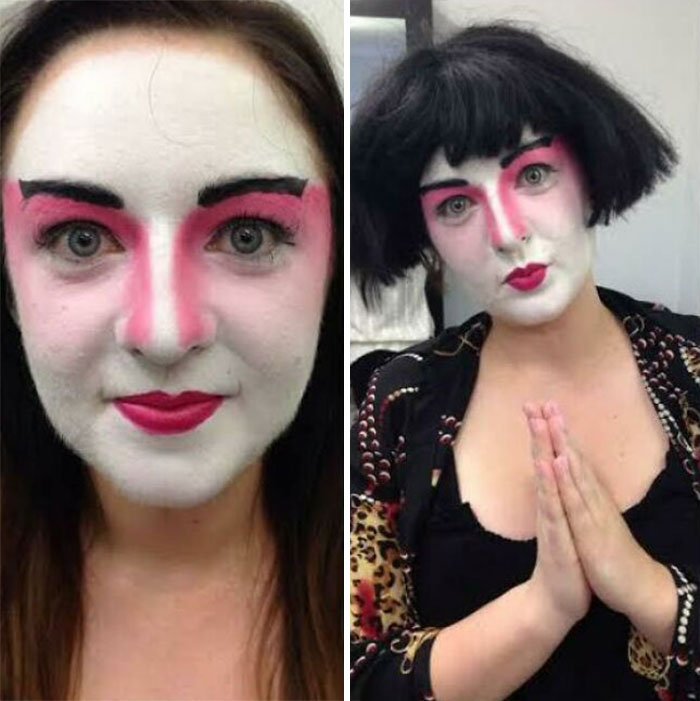 Apparently This Is A "Modern Geisha".. No Words