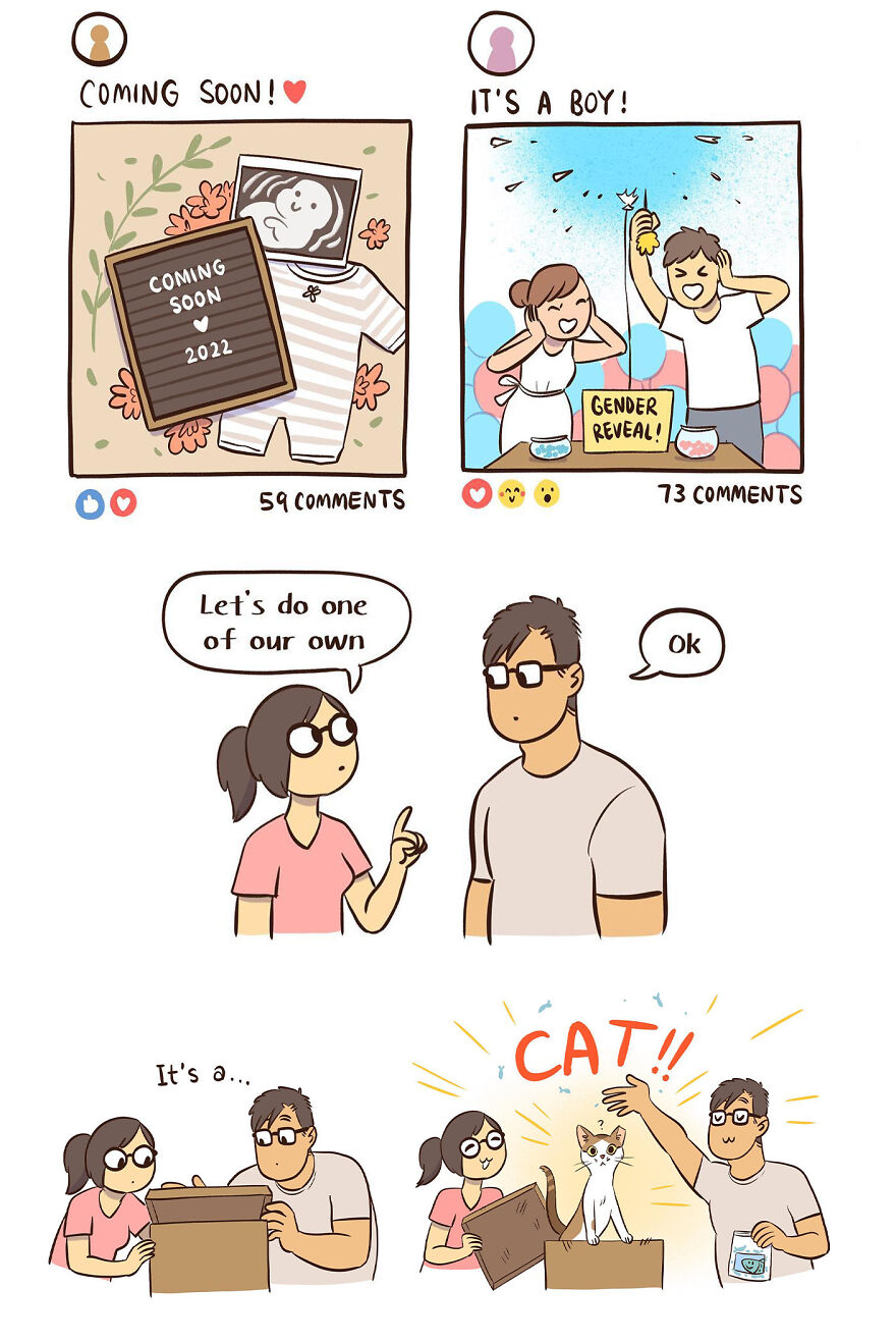 Artist Draws Her Everyday Life With An It Guy In New Amusing Comics