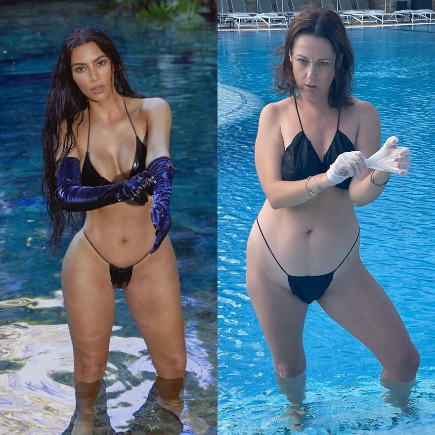 This Woman Keeps Recreating Celebrity Instagram Posts With Hilarious Twists(New Pics)