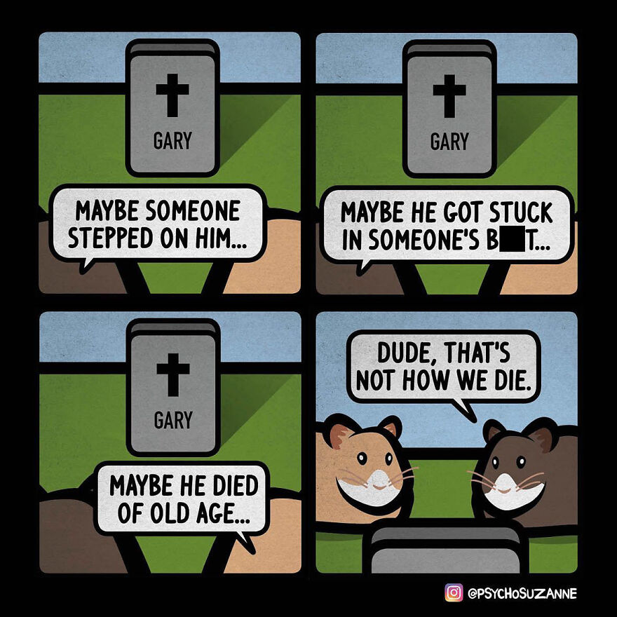 Meet The Illustrations Of Psycho Suzanne, A Grandma Like No Other (31 New Pics)