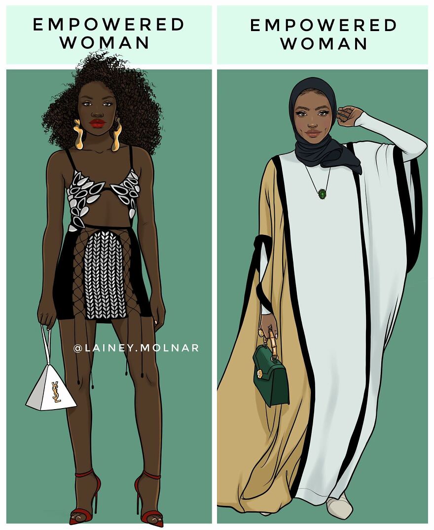 Artist Draws The Pressures Women Struggle With In A Society (28 New Pics)