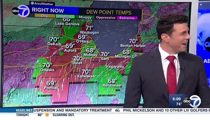 Weatherman Stunned To Discover His TV Is A Touch Screen, And The Internet Can’t Get Enough - 1