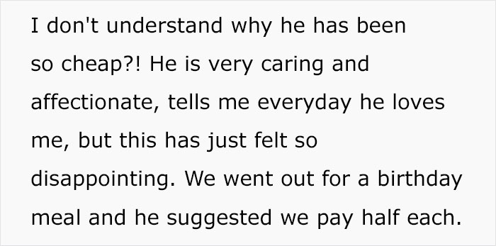 "Boyfriend Bought Me A $14 Necklace For My 30th Birthday"