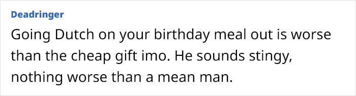 "Boyfriend Bought Me A $14 Necklace For My 30th Birthday"