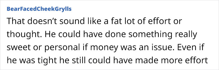 "Boyfriend Bought Me A $14 Necklace For My 30th Birthday"