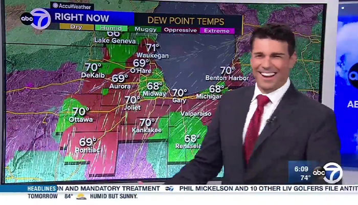Weatherman Stunned To Discover His TV Is A Touch Screen, And The Internet Can’t Get Enough - 2