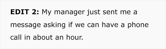 Employee Laughs In Boss' Face For Saying It's "Unethical" To Make Plans After Work, Takes The Case To The Director Employee Laughs In Boss' Face For Saying It's "Unethical" To Make Plans After Work, Takes The Case To The Director